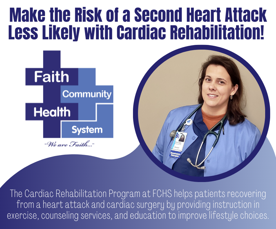 Make Risk of Second Heart Attack Less Likely with Cardiac Rehabilitation